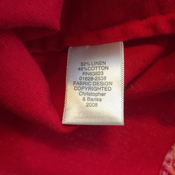 Red Butterfly Jacket L/XL - Picture 8 of 8